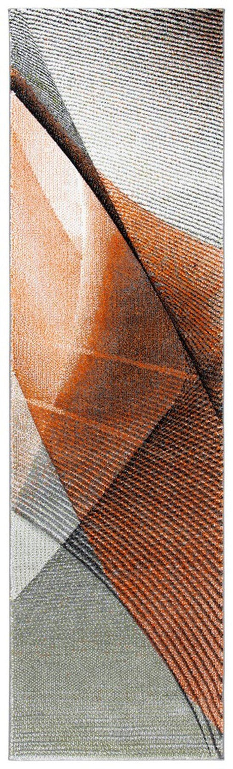 Safavieh Hollywood Hlw715P Grey/Orange Rugs - Safavieh - hlw715p - 24