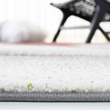 Safavieh Hollywood Hlw715Q Grey/Red Rugs - Safavieh - hlw715q - 7r