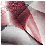 Safavieh Hollywood Hlw715Q Grey/Red Rugs - Safavieh - hlw715q - 7sq