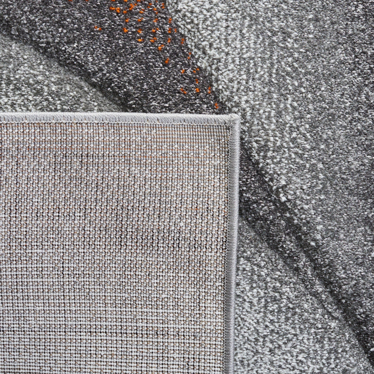 Safavieh Hollywood Hlw716P Grey/Orange Rugs - Safavieh - hlw716p - 7r