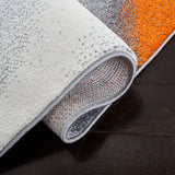 Safavieh Hollywood Hlw716P Grey/Orange Rugs - Safavieh - hlw716p - 7r