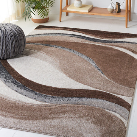 Safavieh Hollywood Hlw718P Brown/Ivory Rug - Safavieh - hlw718p - 4