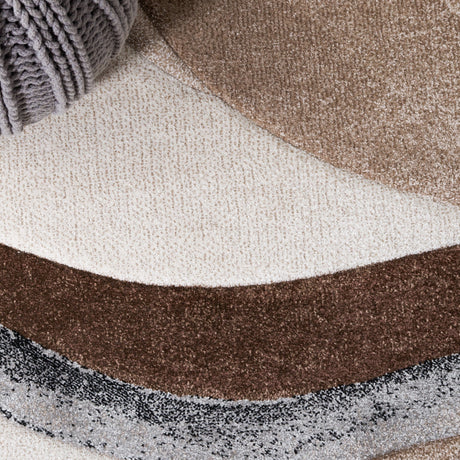 Safavieh Hollywood Hlw718P Brown/Ivory Rug - Safavieh - hlw718p - 7r
