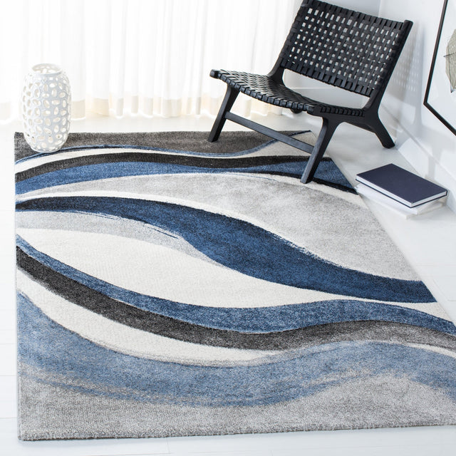 Safavieh Hollywood Hlw766F Grey/Blue Rug - Safavieh - hlw766f - 3