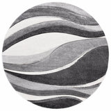 Safavieh Hollywood Hlw766G Grey/Ivory Rug - Safavieh - hlw766g - 7r