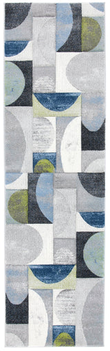 Safavieh Hollywood Hlw798F Grey/Blue Rug - Safavieh - hlw798f - 24