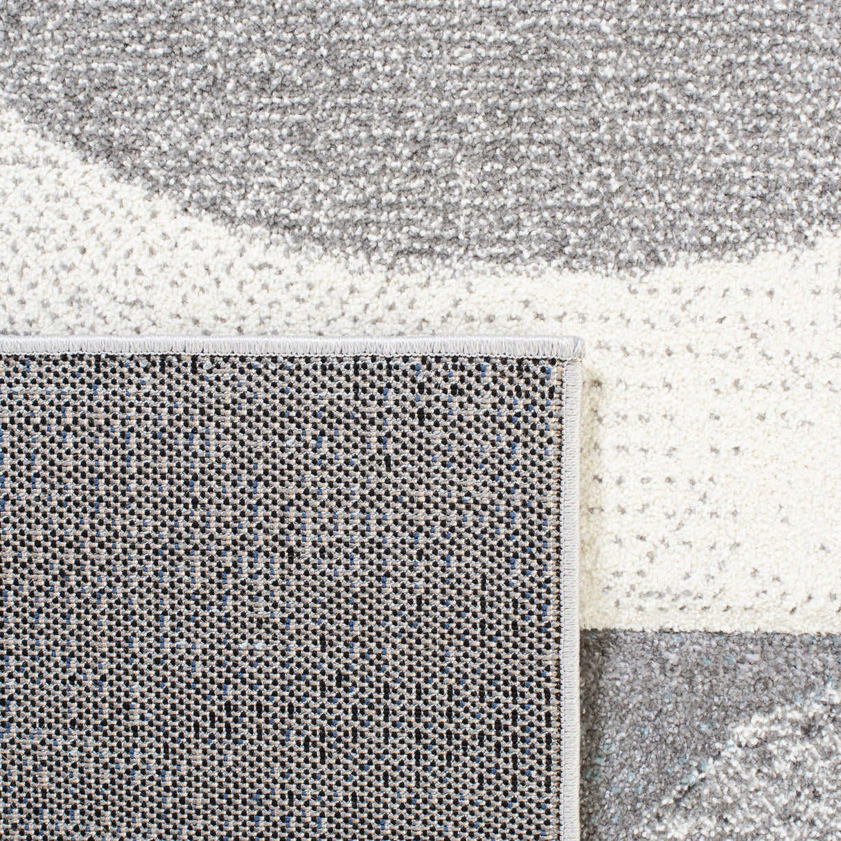 Safavieh Hollywood Hlw798F Grey/Blue Rug - Safavieh - hlw798f - 4r