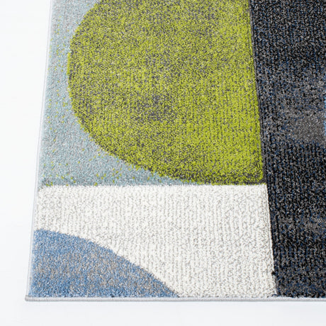 Safavieh Hollywood Hlw798F Grey/Blue Rug - Safavieh - hlw798f - 4r
