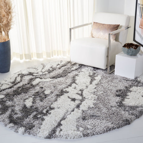 Safavieh Horizon Shag Hzn890F Grey/Ivory Rug - Safavieh - hzn890f - 3r