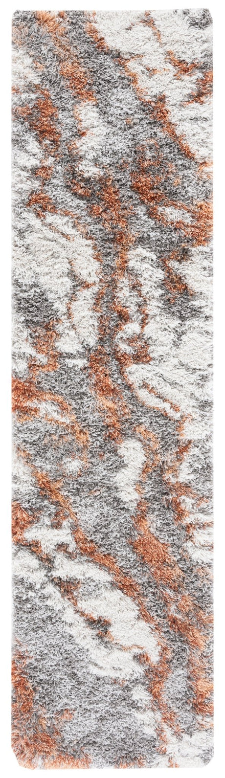 Safavieh Horizon Shag Hzn890P Grey/Rust Rug - Safavieh - hzn890p - 28