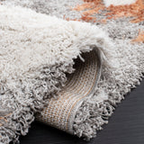 Safavieh Horizon Shag Hzn890P Grey/Rust Rug - Safavieh - hzn890p - 5sq