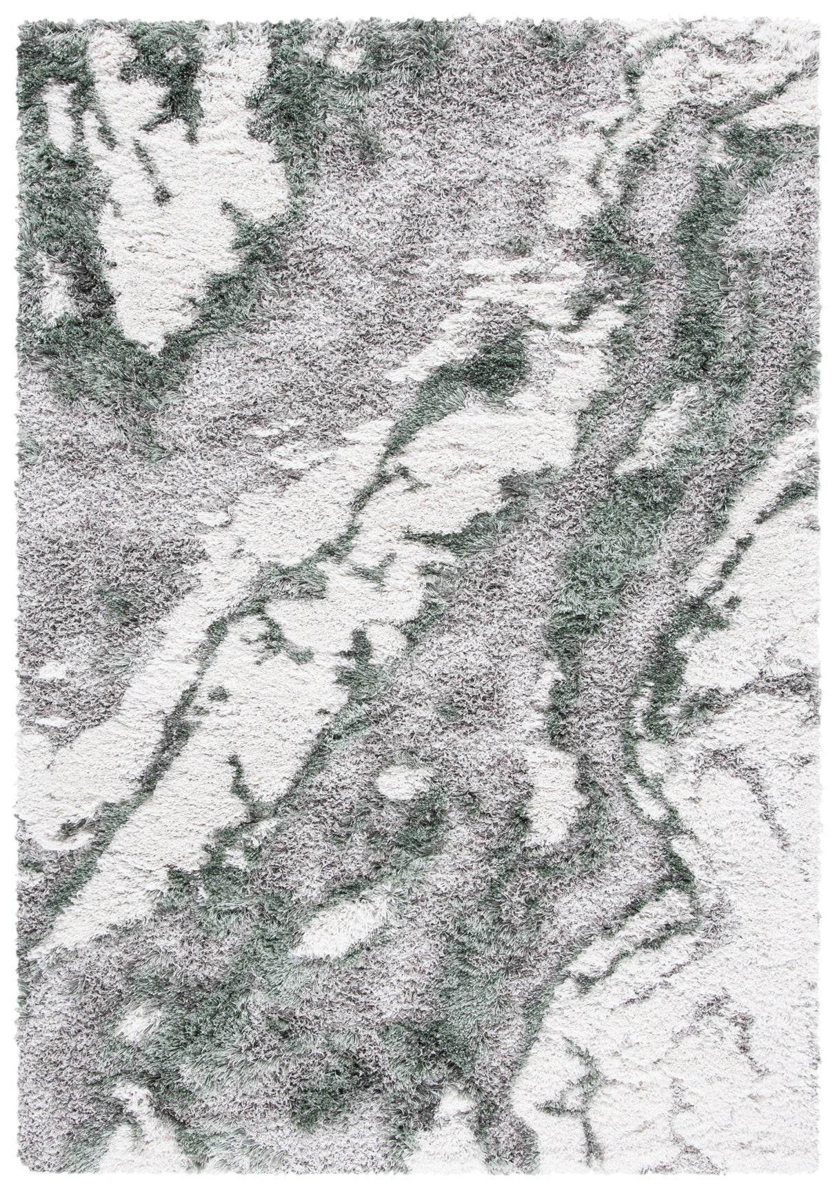 Safavieh Horizon Shag Hzn890Y Grey/Green Rugs - Safavieh - hzn890y - 3