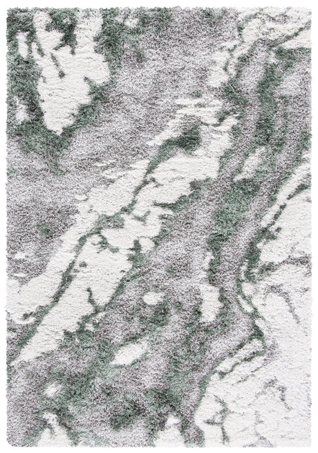 Safavieh Horizon Shag Hzn890Y Grey/Green Rugs - Safavieh - hzn890y - 3