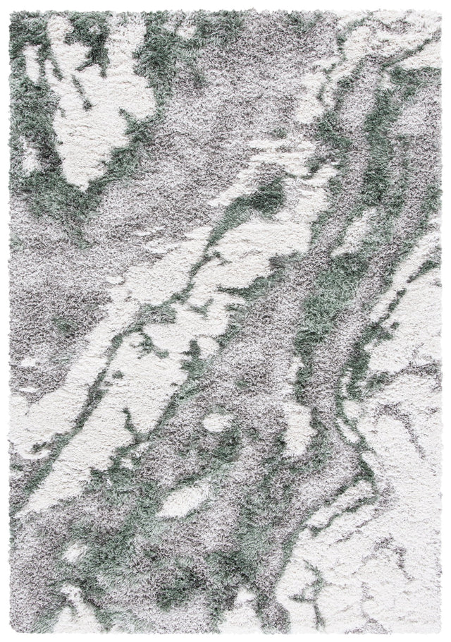 Safavieh Horizon Shag Hzn890Y Grey/Green Rugs - Safavieh - hzn890y - 3