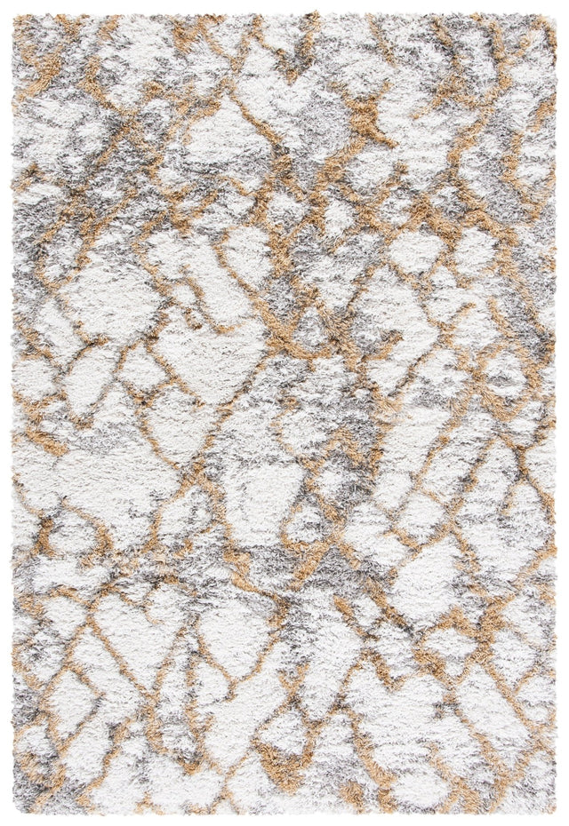 Safavieh Horizon Shag Hzn894D Ivory/Gold Rugs - Safavieh - hzn894d - 3