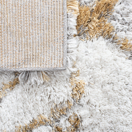 Safavieh Horizon Shag Hzn894D Ivory/Gold Rugs - Safavieh - hzn894d - 7r