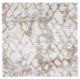 Safavieh Horizon Shag Hzn894D Ivory/Gold Rugs - Safavieh - hzn894d - 7sq