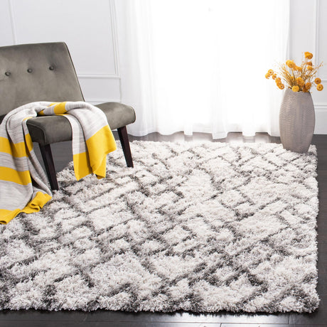 Safavieh Horizon Shag Hzn894F Grey/Ivory Rug - Safavieh - hzn894f - 2