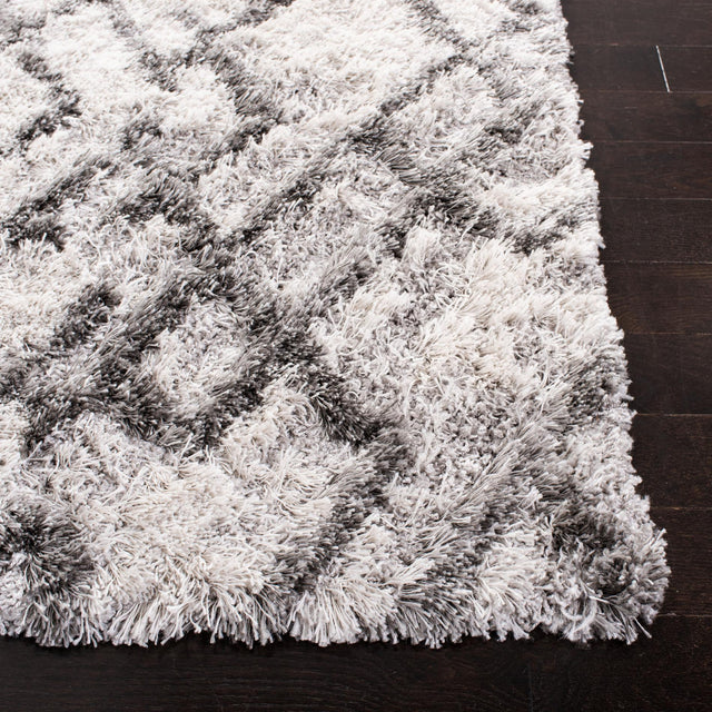 Safavieh Horizon Shag Hzn894F Grey/Ivory Rug - Safavieh - hzn894f - 3r