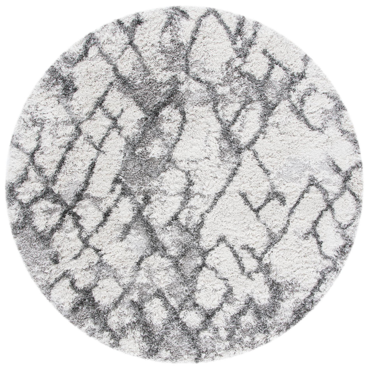 Safavieh Horizon Shag Hzn894F Grey/Ivory Rug - Safavieh - hzn894f - 3r