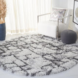 Safavieh Horizon Shag Hzn894F Grey/Ivory Rug - Safavieh - hzn894f - 3r
