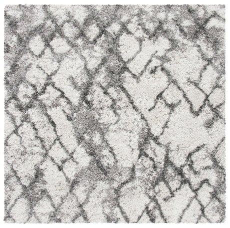 Safavieh Horizon Shag Hzn894F Grey/Ivory Rug - Safavieh - hzn894f - 3sq