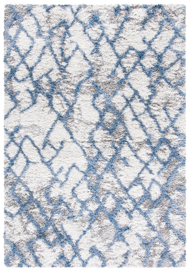 Safavieh Horizon Shag Hzn894M Ivory/Blue Rugs - Safavieh - hzn894m - 3