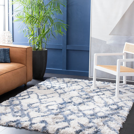 Safavieh Horizon Shag Hzn894M Ivory/Blue Rugs - Safavieh - hzn894m - 3
