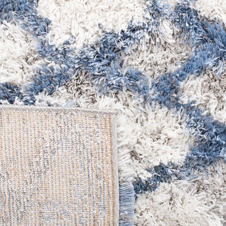 Safavieh Horizon Shag Hzn894M Ivory/Blue Rugs - Safavieh - hzn894m - 7r