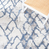 Safavieh Horizon Shag Hzn894M Ivory/Blue Rugs - Safavieh - hzn894m - 7r