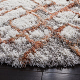 Safavieh Horizon Shag Hzn894P Ivory/Rust Rugs - Safavieh - hzn894p - 7r