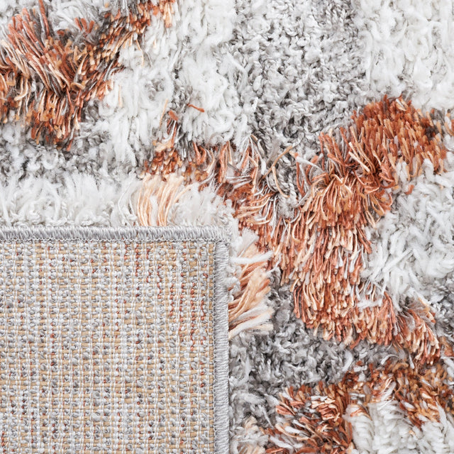 Safavieh Horizon Shag Hzn894P Ivory/Rust Rugs - Safavieh - hzn894p - 7r