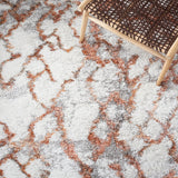 Safavieh Horizon Shag Hzn894P Ivory/Rust Rugs - Safavieh - hzn894p - 7r