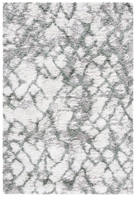 Safavieh Horizon Shag Hzn894Y Ivory/Green Rugs - Safavieh - hzn894y - 3
