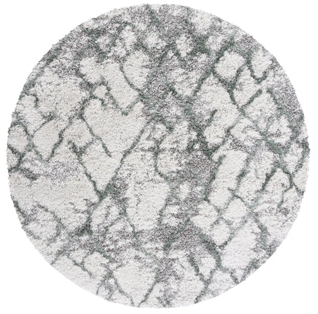 Safavieh Horizon Shag Hzn894Y Ivory/Green Rugs - Safavieh - hzn894y - 7r