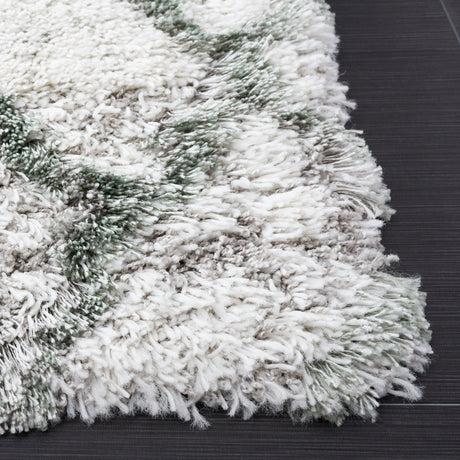 Safavieh Horizon Shag Hzn894Y Ivory/Green Rugs - Safavieh - hzn894y - 7r