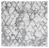 Safavieh Horizon Shag Hzn894Y Ivory/Green Rugs - Safavieh - hzn894y - 7sq