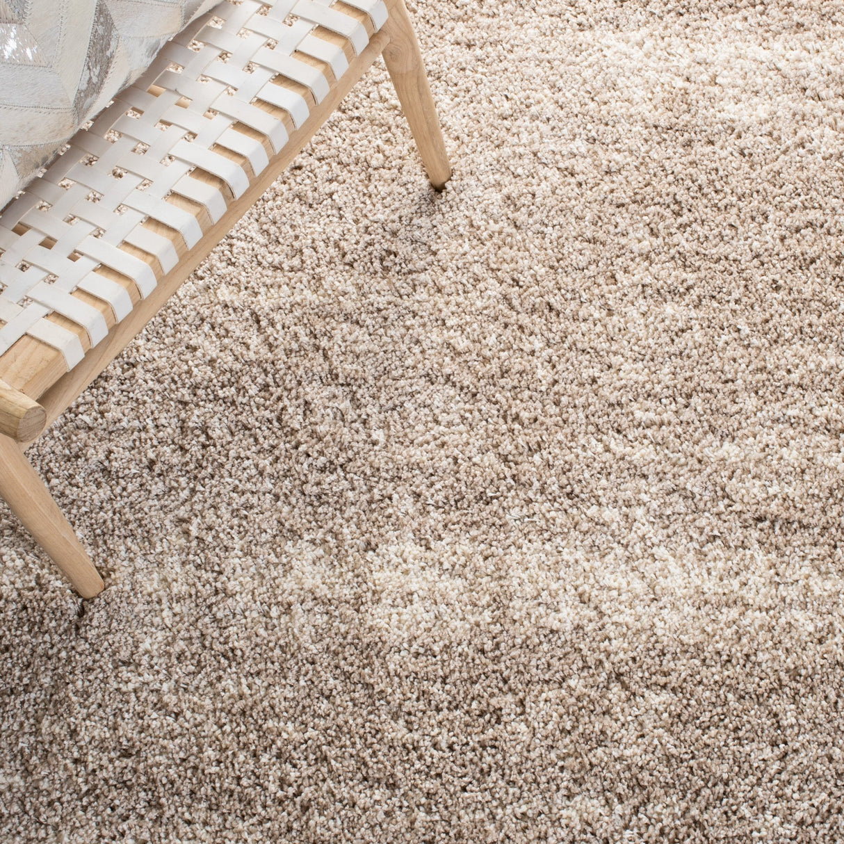 Safavieh Hudson Shag Sgh204A Ivory/Beige Rugs - Safavieh - sgh204a - 7r
