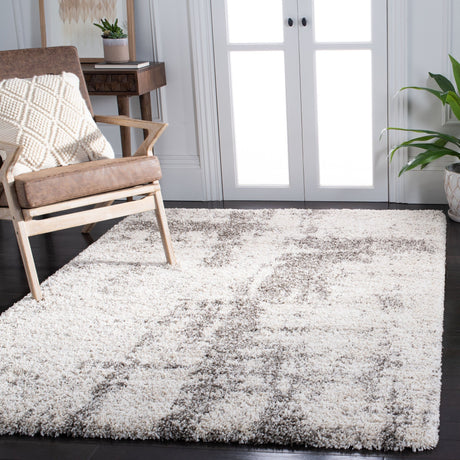Safavieh Hudson Shag Sgh205A Ivory/Grey Rugs - Safavieh - sgh205a - 4