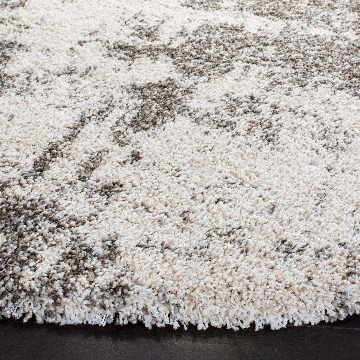 Safavieh Hudson Shag Sgh205A Ivory/Grey Rugs - Safavieh - sgh205a - 7r