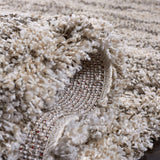 Safavieh Hudson Shag Sgh206A Ivory/Grey Rugs - Safavieh - sgh206a - 7r