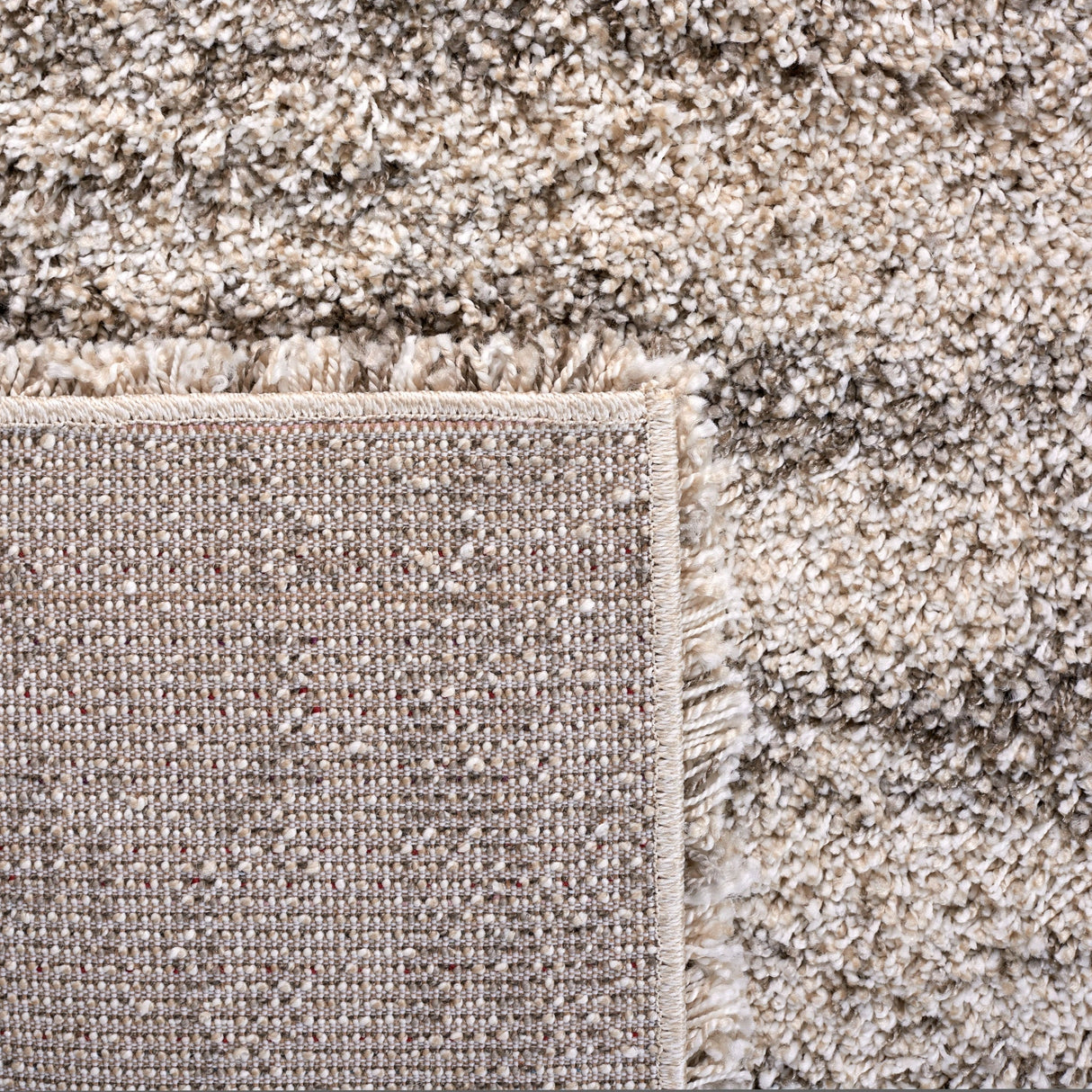 Safavieh Hudson Shag Sgh206A Ivory/Grey Rugs - Safavieh - sgh206a - 7r