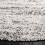 Safavieh Hudson Shag Sgh206A Ivory/Grey Rugs - Safavieh - sgh206a - 7r
