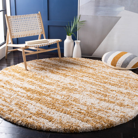 Safavieh Hudson Shag Sgh206D Ivory/Gold Rug - Safavieh - sgh206d - 7r