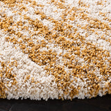 Safavieh Hudson Shag Sgh206D Ivory/Gold Rug - Safavieh - sgh206d - 7r