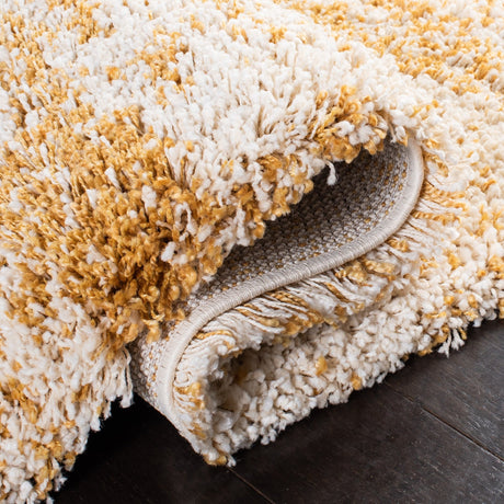 Safavieh Hudson Shag Sgh206D Ivory/Gold Rug - Safavieh - sgh206d - 7r