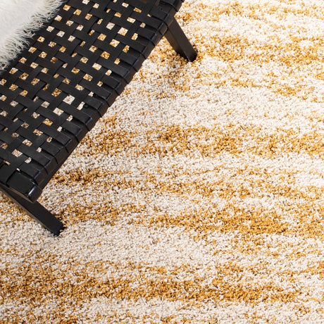 Safavieh Hudson Shag Sgh206D Ivory/Gold Rug - Safavieh - sgh206d - 7r
