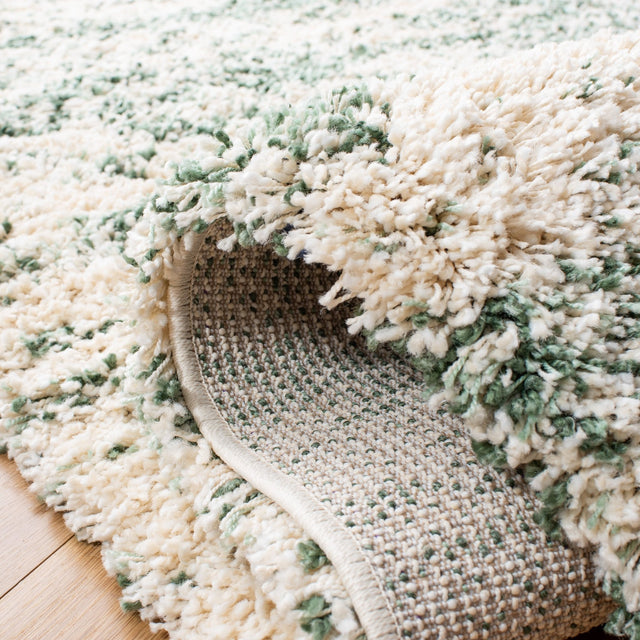 Safavieh Hudson Shag Sgh206Y Ivory/Green Rug - Safavieh - sgh206y - 2