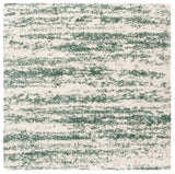 Safavieh Hudson Shag Sgh206Y Ivory/Green Rug - Safavieh - sgh206y - 4sq