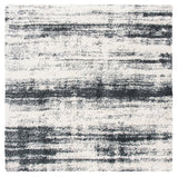 Safavieh Hudson Shag Sgh212A Ivory/Dark Grey Rugs - Safavieh - sgh212a - 7sq